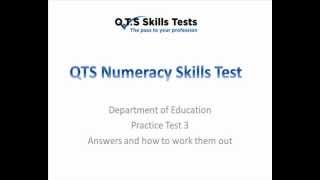 Numeracy Practice Test 3 [upl. by Hermia661]