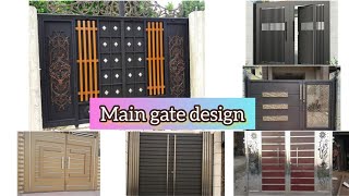 Top 45 Modern Main Gate design Iron Main Gate Ideas [upl. by Dleifniw]