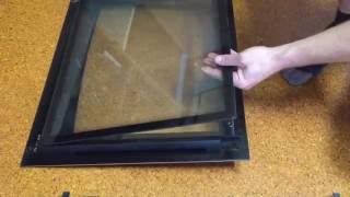 How to remove glass from Westinghouse oven [upl. by Nnaaras894]