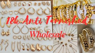 Premium Anti Tarnished Jewellery Wholesale 18k Stainless Steel Jewelry Importer Best Rate in India [upl. by Channing]