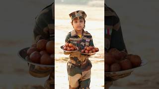 Mansi ne Sabhi ko Gulab jamun khilaya 😍🤪 shorts army sweet papa [upl. by Anaujait666]