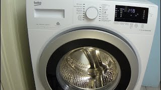 Setting the basic washing programs  BEKO WMY 71483 LMB2 Washing machine lavadora movie 117 [upl. by Boylston]