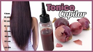 Tónico Anti caída para el crecimiento del cabello  Mejor que JUGO de CEBOLLA crecimiento [upl. by Laurice]