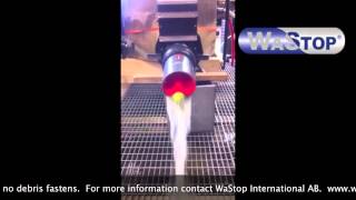 WaStop  Ingenious Inline Check valve with pulsating flow mitigating blockages [upl. by Alleirbag]