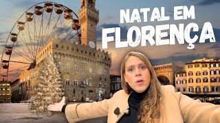 O que ver e fazer em Florença Toscana no natal [upl. by Aneelehs]