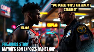 Racist Police Officer Threatens Black Teen Until He Finds Out Who’s Son He Is [upl. by Ainez]