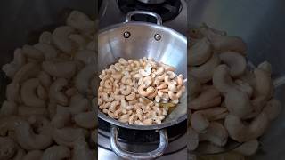 One more Cashew Recipe Jaggery coated Cashew  Cashew sweet Kaju sweet  Shorts  Youtube Shorts [upl. by Huntingdon571]