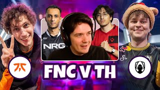 Sliggy Reacts to Fnatic v Team Heretics With JohnQT and FNS  VCT EMEA Stage 1 [upl. by Ajad]