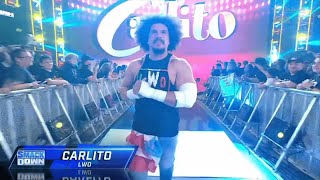 Carlito Entrance  WWE SmackDown March 01 2024 [upl. by Laerdna263]