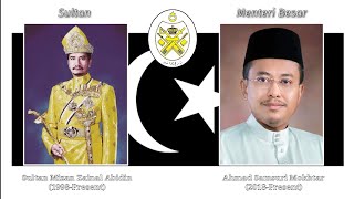 Malaysia State Anthem Trengganu سلامت سلطان Sultan And Menteri Besar [upl. by Vladimar]