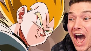 NEW Transforming SSJ Vegeta Super Attacks Reaction on Dokkan Battle Saiyan Day [upl. by Coltun]