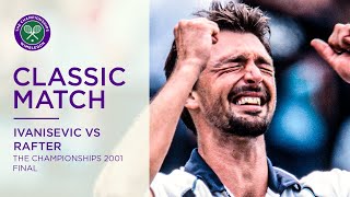 Goran Ivanisevic vs Pat Rafter  Wimbledon 2001 Final  Full Match [upl. by Giliane]