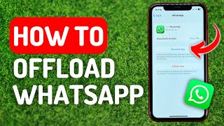 How to Offload Whatsapp on iPhone [upl. by Alby217]