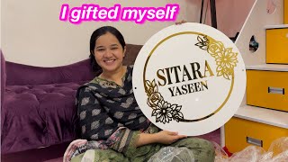 I gifted myself  Sitara yaseen new vlog [upl. by Husein]