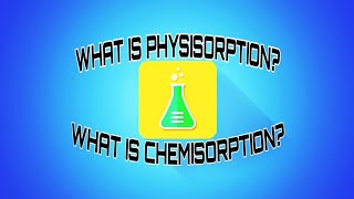 What is physisorption and chemisorption [upl. by Enyar733]