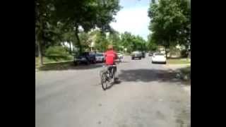 Motorized Tandem Bicycle 80cc by MotorbikesMNcom [upl. by Ikciv]