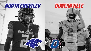 Duncanville vs North Crowley 6A STATE SEMIFINAL  Texas High School Football Playoffs txhsfb [upl. by Attenwahs]