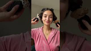 Heatless Curls tutorial hack with just two socks on natural wavy hair [upl. by Ajay]