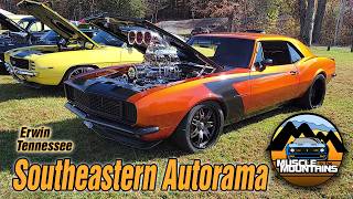 Huge Car Show 2024 Southeastern Autorama Erwin Tennessee Classic Cars Muscle Cars Hot Rods Gassers [upl. by Odnamra]