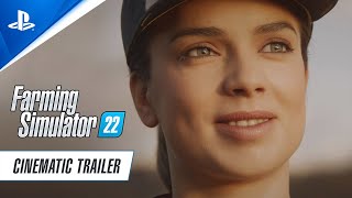 Farming Simulator 22  Cinematic Trailer  PS5 PS4 [upl. by Naashom]