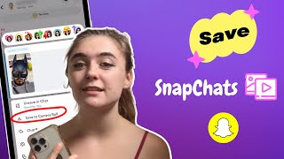 How to save other peoples Snapchats into your camera roll [upl. by Findlay]