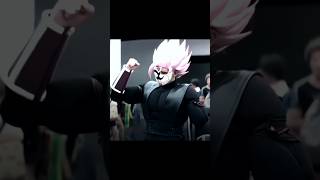 The real Goku black 💀 Dragon ball shorts cosplay cosplayer cosplayedit dbs dbz gokublack [upl. by Boru927]