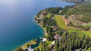 FLATHEAD LAKE LODGE  BIGFORK MONTANA [upl. by Nahtanoy]