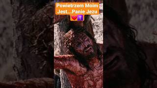 Powietrzem Moim Jest Panie Jezu❤️✝️ shorts jezuschrystus jezus krzyż jesusiloveyou jesus [upl. by Halona]