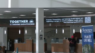 A potential merger of three credit unions in Saskatchewan [upl. by Virgina]