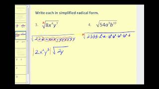 Simplifying Radicals New Version Available [upl. by Notyalk563]