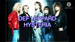 Def Leppard  Hysteria Lyrics [upl. by Edna]