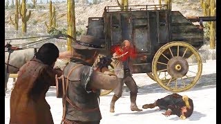 Red Dead Redemption  Marston catches and kills Bill Williamson [upl. by Anilec509]