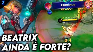 BEATRIX A ATIRADORA ESQUECIDA  BEATRIX GAMEPLAY  Mobile Legends [upl. by Elyc244]