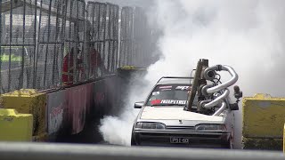 summernats 36 4 turbos on vl on skid row [upl. by Imehon97]