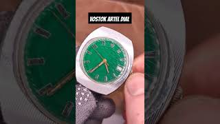 Vostok Artel green dial hollyhistory7 [upl. by Godiva]