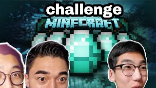 DIAMOND CHALLENGE Minecraft episode 10 ft Zaakaa Jaavka [upl. by Cathlene18]