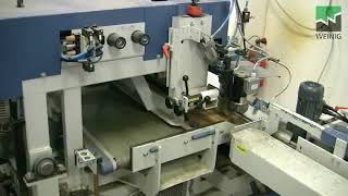 Weinig Ultra TT 1000 finger jointer [upl. by Amerd840]