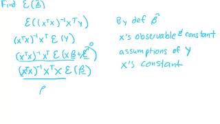 Sampling Distribution of Least Squares Regression Estimators [upl. by Enreval]