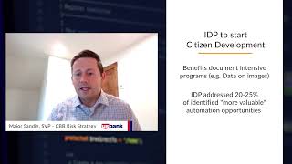 Mastering IDP with Citizen Development  Part 8 Why Having an IDP Solution is Critical [upl. by Juliana]