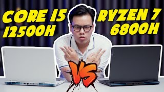 So Sánh Core i5  12500H vs Ryzen 7  6800H 2022 Nhiều Nhân hơn chưa chắc đã Mạnh Hơn [upl. by Okire]