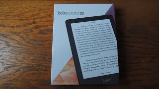 eReader Kobo Clara HD para eBooks unboxing en español [upl. by Kolivas]