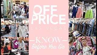 OFFPRICE Show  Know Before You Go [upl. by Irelav]