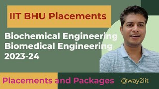 IIT BHU Biochemical and Biomedical Engineering Department Placement 202324 IIT BHU Placement [upl. by Heida]