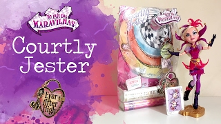 Review COURTLY JESTER  WAY TOO WONDERLAND  Ever After High [upl. by Ajnos412]