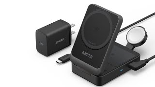 Anker MagGo Wireless Charging Station with support for Qi2 wireless charging unveiled in the US [upl. by Aihsoj]