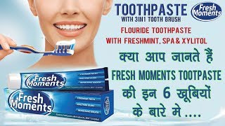 Modicare fresh moments toothpaste amp Toothbrush  Benefits amp demo by shalini srivastava [upl. by Behre188]