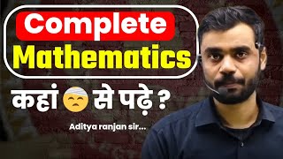 COMPLETE ✅ MATHEMATICS कहां से पढ़े  BY ADITYA RANJAN SIRssccglmaths [upl. by Allenad944]