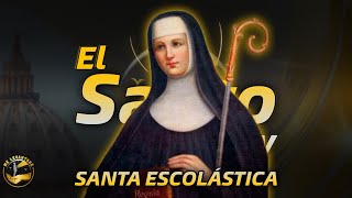 SANTA ESCOLÁSTICA  EL SANTO DE HOY  10 DE FEBRERO [upl. by Aicenat]