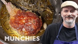 How To Make Veal Milanese With Andrew Carmellini [upl. by Lyrej]