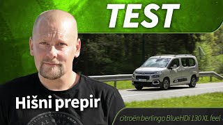 2019 citroen berlingo BlueHDi 130 BVM6 XL feel  test [upl. by Rep]